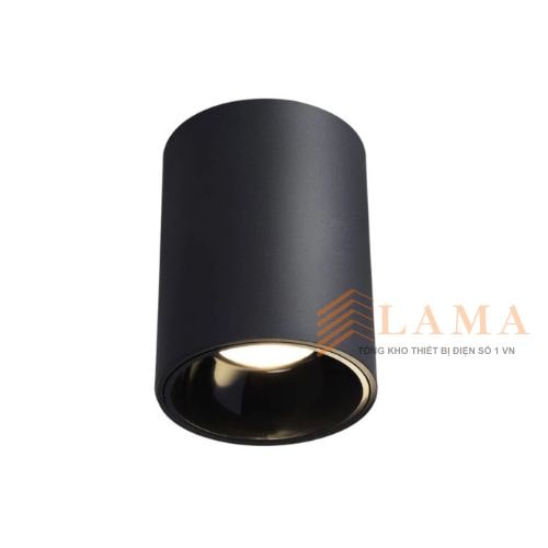 Đèn Trụ NSDL12W309040B54 12W 3000K Vỏ Đen Nanoco