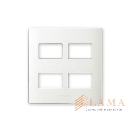 Mặt 4 Thiết Bị Dòng Halumie Màu Trắng WEVH68040 Panasonic