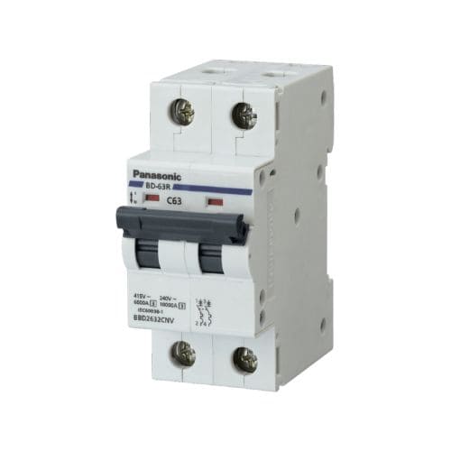 MCB Cầu Dao Tự Động 2P Panasonic BBD2062CNV