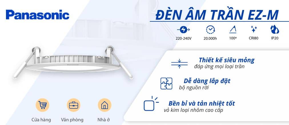 Thong So Den Panasonic 12w