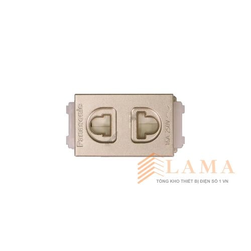 Ổ Cắm Đơn Màu Vàng Ánh Kim WEV1081MYZ WEV1081 7MYZ