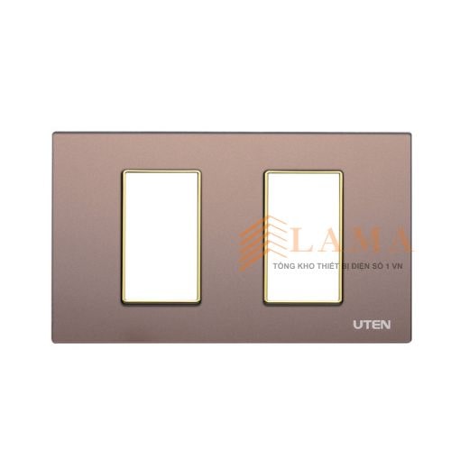 Mặt 1 UTEN Dòng VPRO Màu Nâu Mặt Kính Sapphire